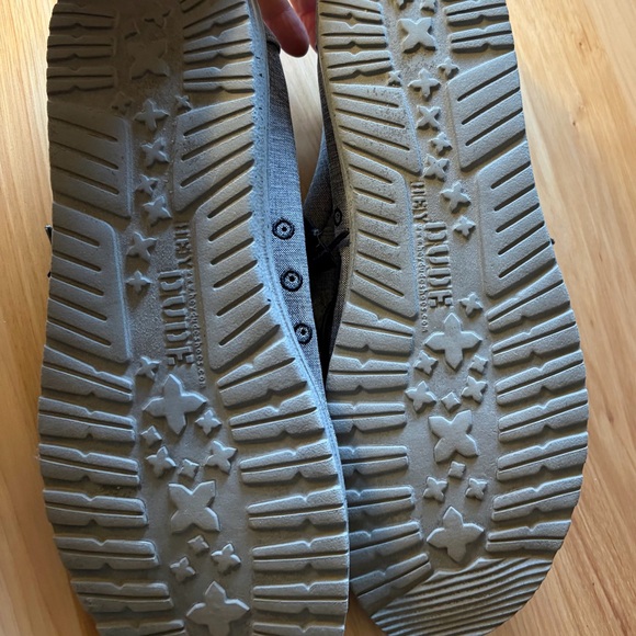 Hey Dude Men's Light Gray Loafers - Picture 3 of 4